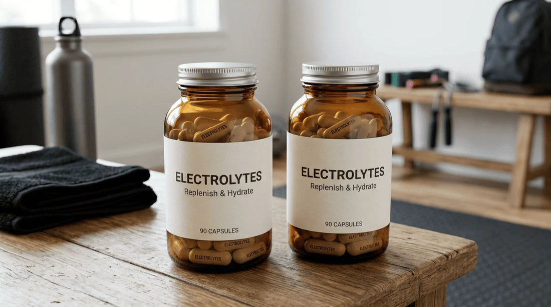 Electrolytes in capsules