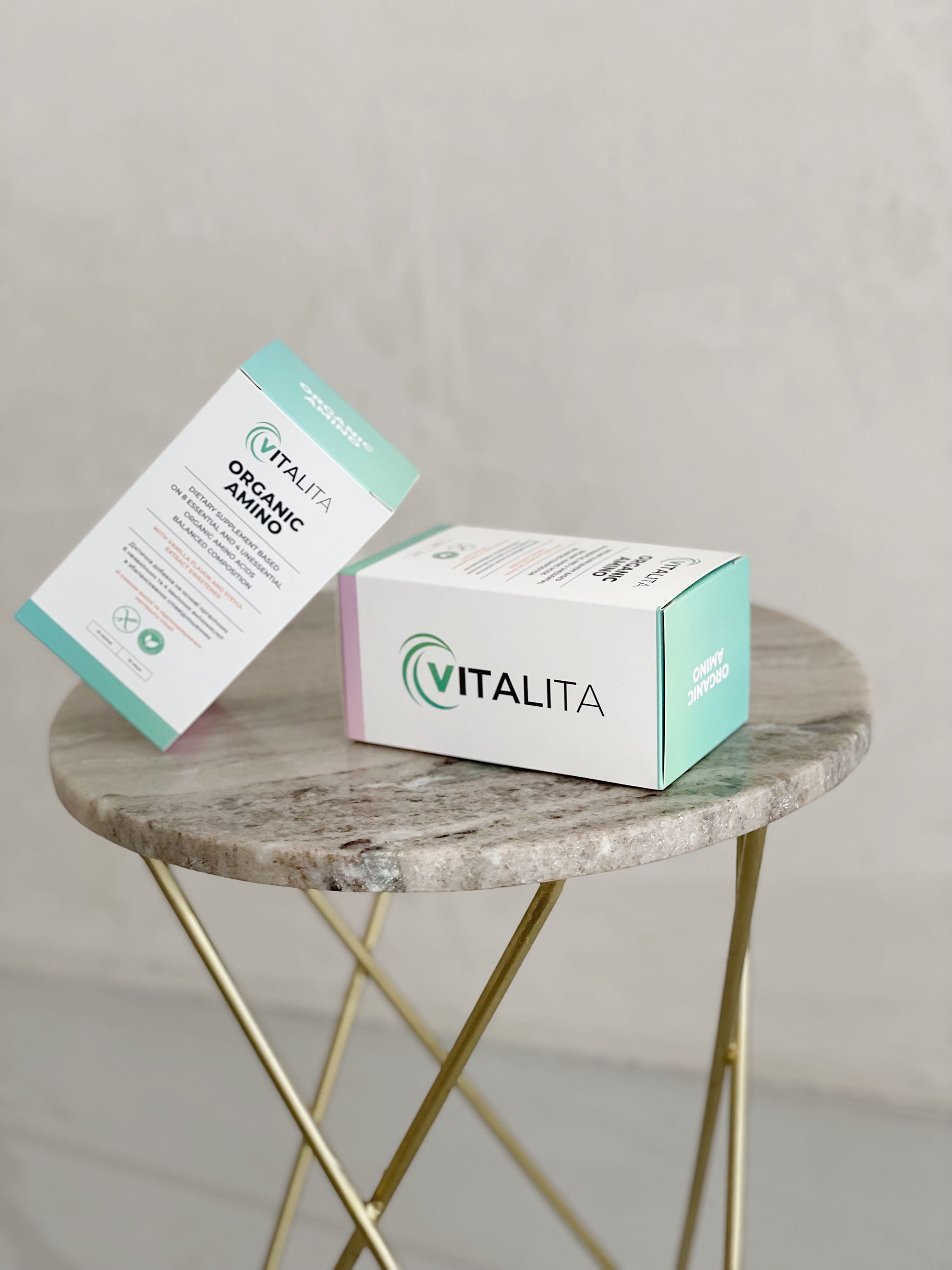 Vitalita Organic Amino on the table 2