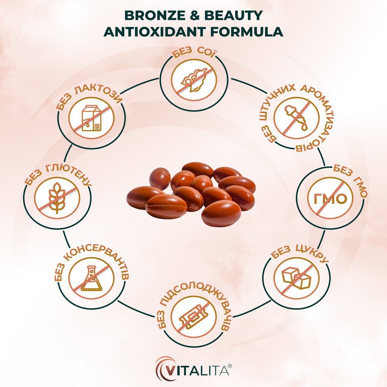 Bronze & Beauty Antioxidant Formula - vitamins and minerals